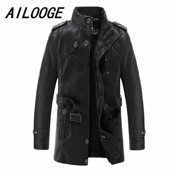 

New Fashion Leather jacket, Genuine Leather, Mandarin Collar, Coat Male, Leather Jacket Men, Mens Leather Jackets And Coats
