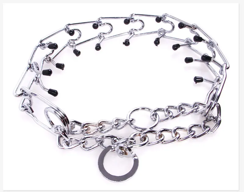 SYDZSW Training Stimulate Pet Dog Collar Leads for Dogs Stainless Steel Pet Training Leash Pet Products Medium Dogs Accessoires1