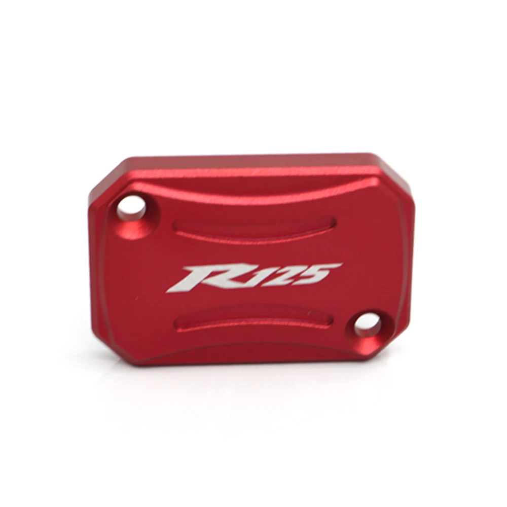 For YAMAHA YZF-R125 YZFR125 YZF R125- Front Brake Reservoir Cover Motorcycle Master Cylinder Oil Fluid Cap With Logo