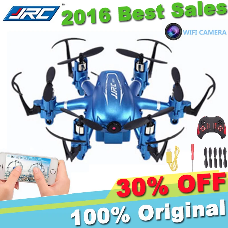 Buy Cheap JJRC H20W Drone 2.4GHz 4CH 6-Axis With 2.0MP Camera WIFI FPV Headless Mode LED RC Hexacopter