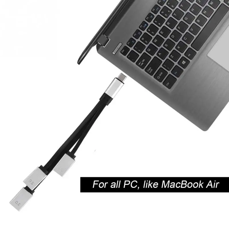 Адаптер для передачи данных на USB30 usb 2 0 1000 Мбит/с разветвитель Type C ноутбука