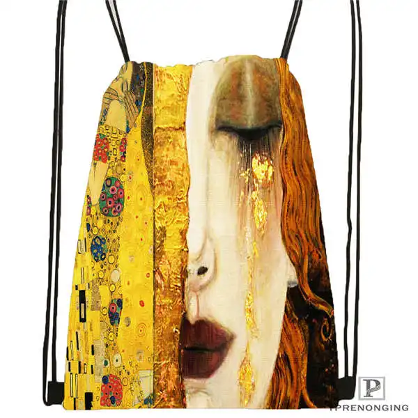 Custom Drawstring Backpack Drawstring Backpack Bag Cute Daypack Kids Satchel Black Back 31x40cm 180531 04 11