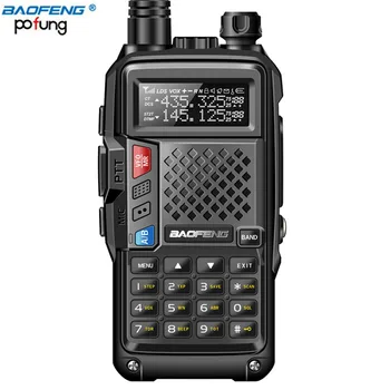 

2020 BAOFENG BF-UVB3 PLUS 8W High Power UHF/VHF Dual Band 10KM Long Range Thickenbattery Walkie Talkie Multiple Charging Mode