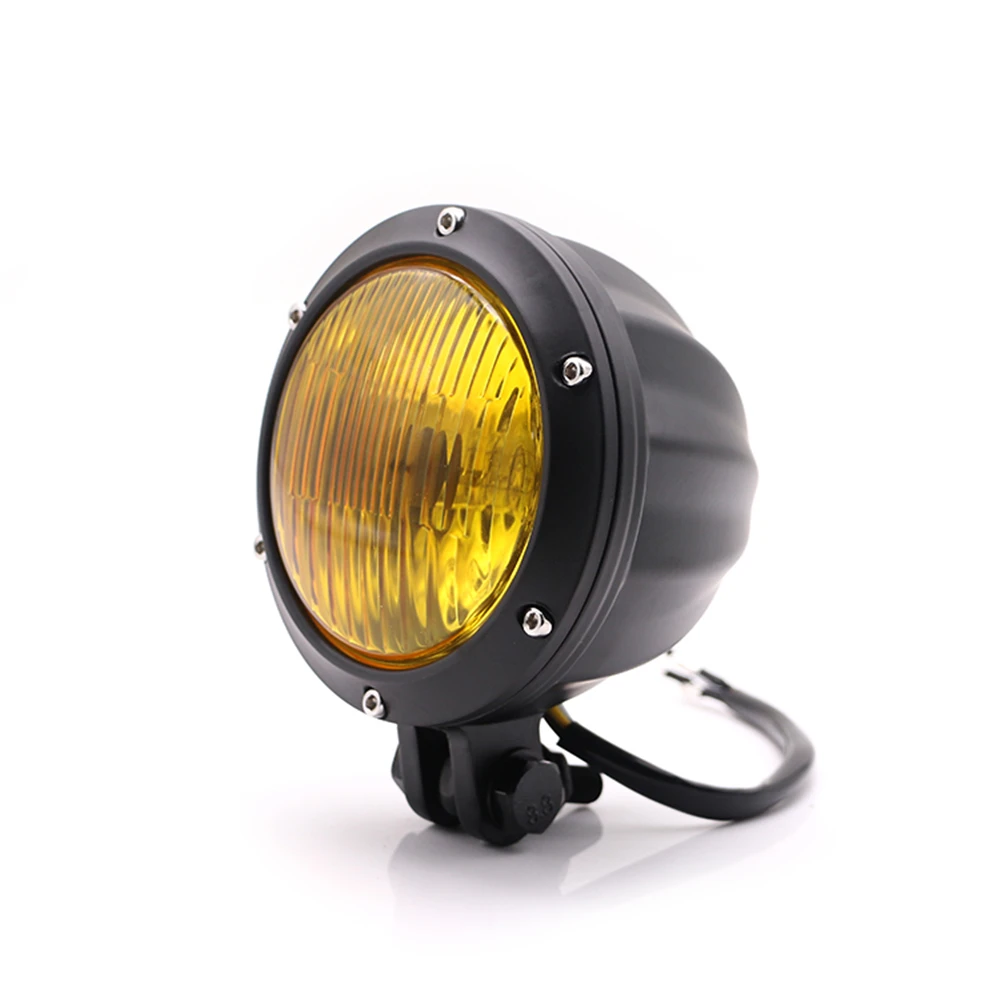 

Universal Motorcycle Headlight for Harley for Suzuki GN125 for Honda CB400 for Yamaha Retro Front Light Scooter HeadLamp 12V