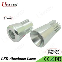 5 шт./1 Вт, 3 Вт, 5 Вт, диаметр 33 мм светодиодный Alumimun фонаря ламповый патрон couterlights базовый чехол Комплект M8 ювелирных изделий лампы крепление+ теплоотвод PCB