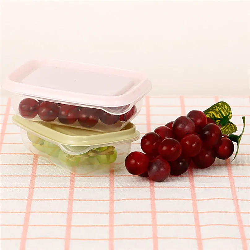 1 set of 17 PCS Kitchen Storage Box Sealing Food Preservation Plastic Fresh Pot Container Storage Boxes #3m18 (13)