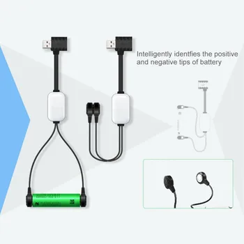 

A10 18650 Battery Charger for Li-ion Batteries Multifunction Magnetic USB Charger Mini Charging/Discharging Power Bank