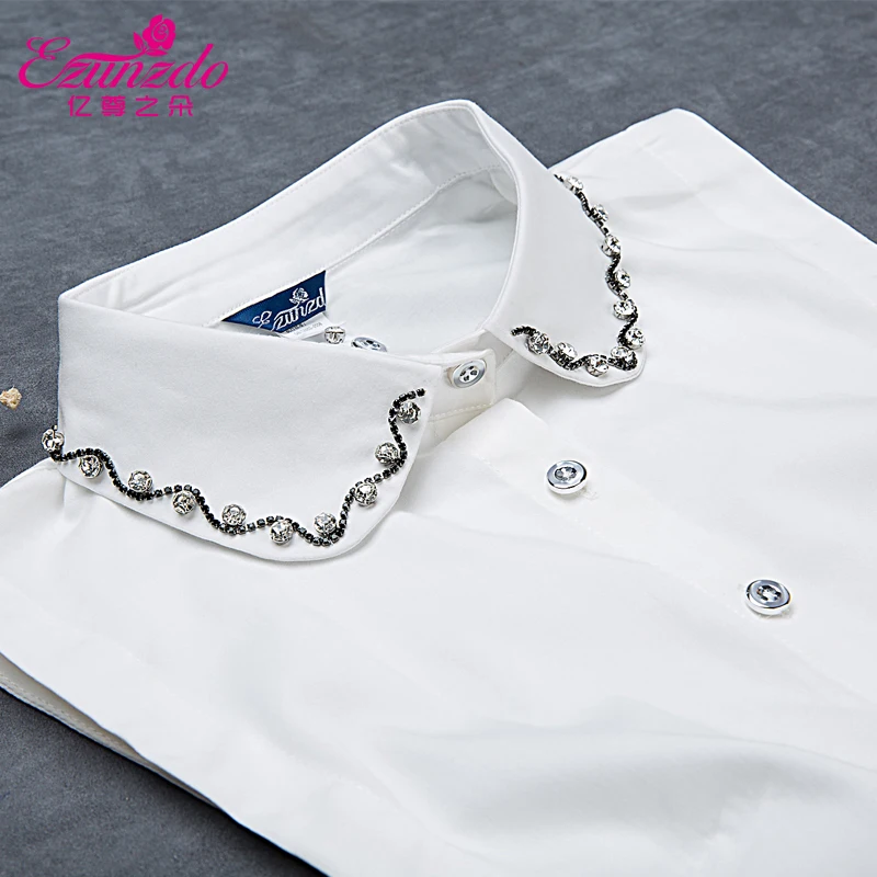 boutique nail drill ultra-refined heavy cotton false Vintage Fake Shirt Collar Decorative Necklace Choker Detachable Collars boutique nail drill ultra-refined heavy cotton false Vintage Fake Shirt Collar Decorative Necklace Choker Detachable Collars