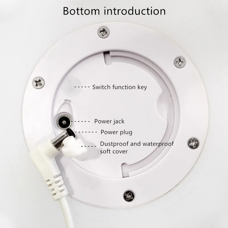 3 LED lamp botton 800