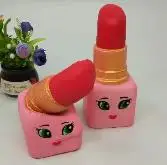 

25pcs-rare kawaii squishy soft pink lipstick rare squishy lot slow rising pu toy gift wholesale FREE SHIPPING.