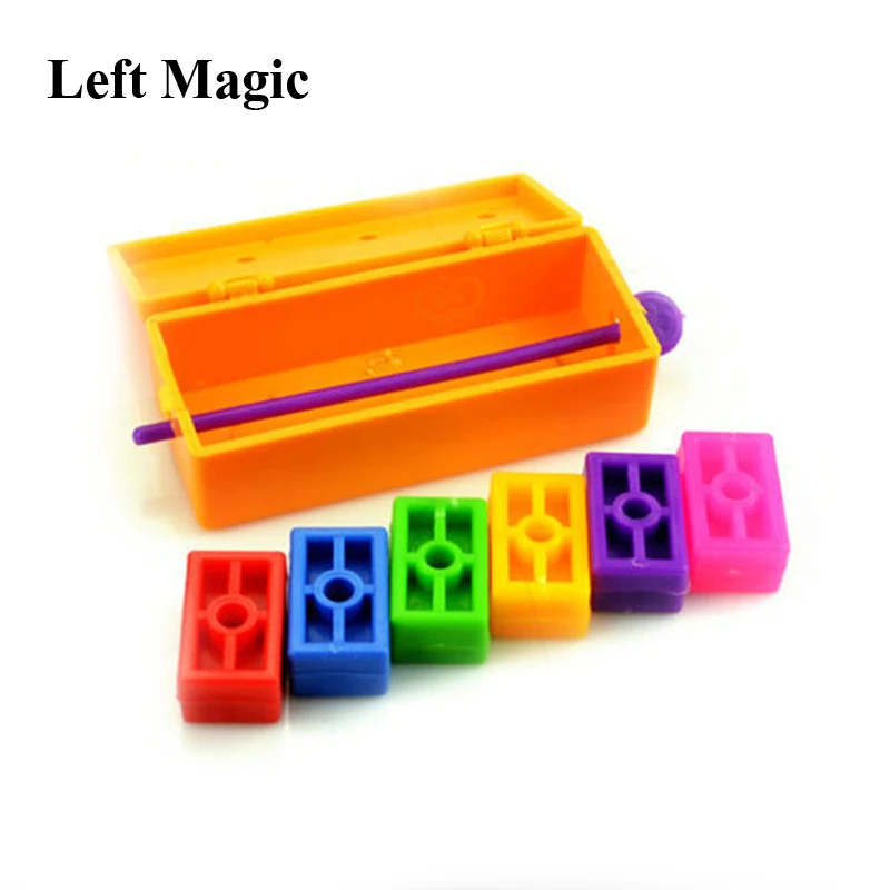 

Miraculous Brick Rainbow Magic Tricks Prophecy Props Comedy Gimmick Accessories