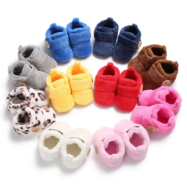 New Born Baby Shoes For Boy And Girls Newborn Bootie Winter Warm Infant