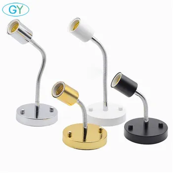 

Lamp Base E27 Aluminum Metal Screw bulb Socket Holder with hose Vintage Retro Antique Edison Screw Light Bulb wall lamp