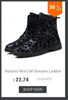 Bota Masculina Thrown Autumn and Winter Trendy Casual Flat Soled Shoes in Breathable Material with Camouflage Print Bow Tie For Men Hip-hop Student #97