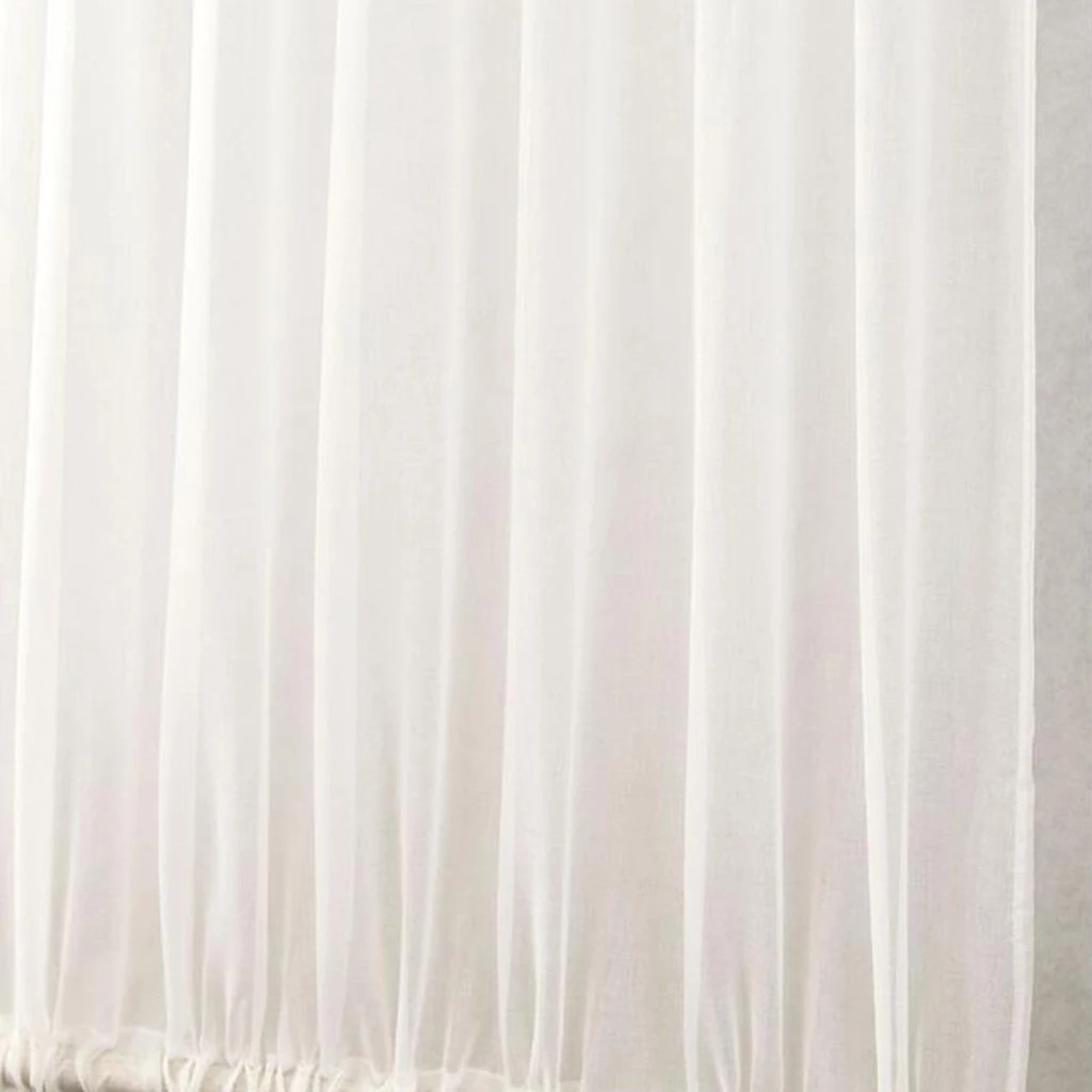 1 Piece Home French Door Curtains Blackout Patio Doors/Sliding Glass Door Curtain Panel Decor Cheap White 25x72''