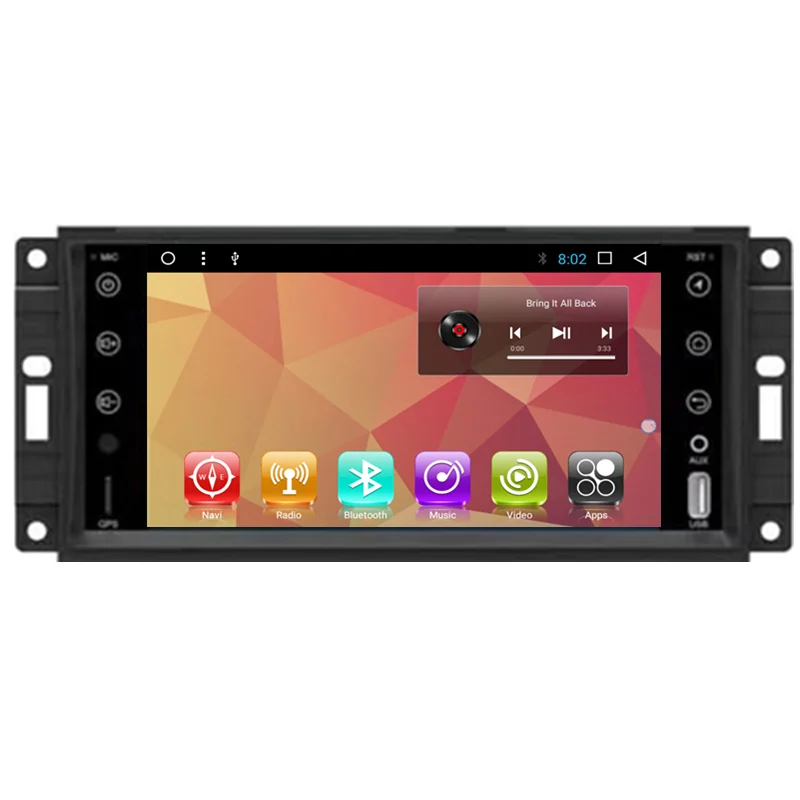 7 &quotAndroid автомобильный мультимедийный стерео радио аудио DVD GPS навигация головное