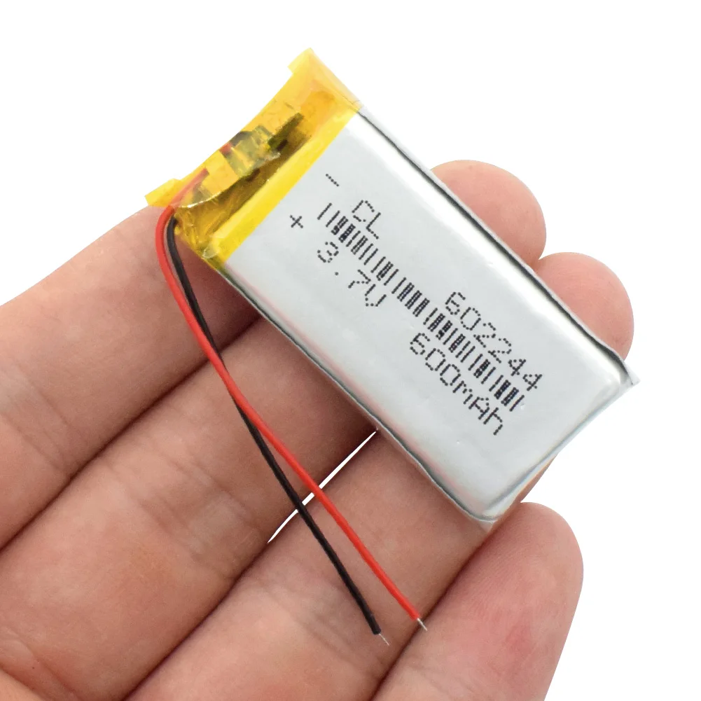 1/2/4 шт/партия 602244 мини литиевые батареи 3 7 v 600mah литий полимерная батарея Замена