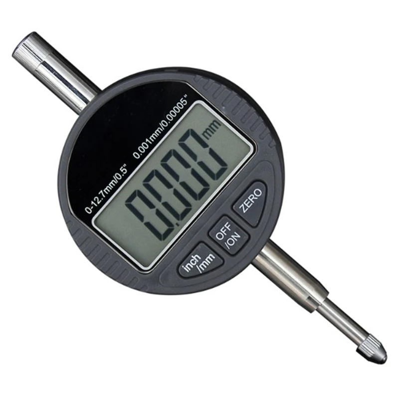 

0.001Mm Electronic Micrometer 0.00005 Inch Digital Micrometer Metric/Inch Range 0-12.7Mm/0.5 Inch Dial Indicator Gauge With Re