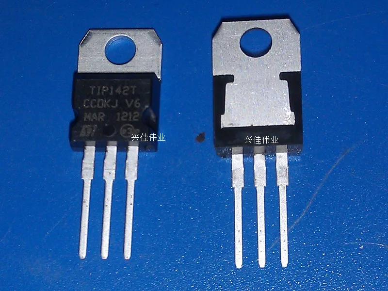 Free Delivery. The new TIP142T TO 220 100V / 15A / 90W NPN Darlington