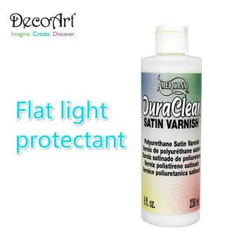 

DecoArt USA imported Multi functional Pigments Reinforcement Protector BrightnessFlat Matte protectant Pigment brightener