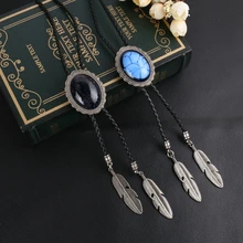 Mantieqingway, ковбойский стиль, Синие стразы, Боло, галстук, для обуви, для шеи, галстук, Винтажные Ювелирные изделия, ожерелье Боло, галстуки для мужчин или женщин