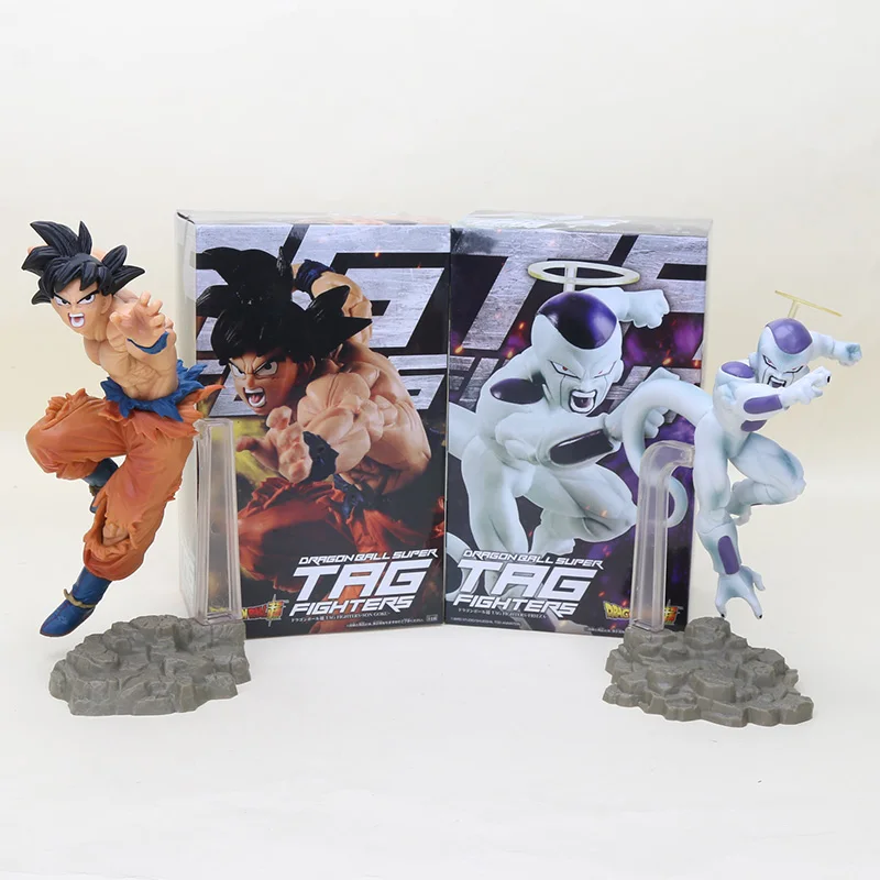 

Anime Dragon Ball Z super saiyan 4 Son Goku Freeza frieza tag figthers PVC Action Figure DBZ Dragonball Model Toys 20cm
