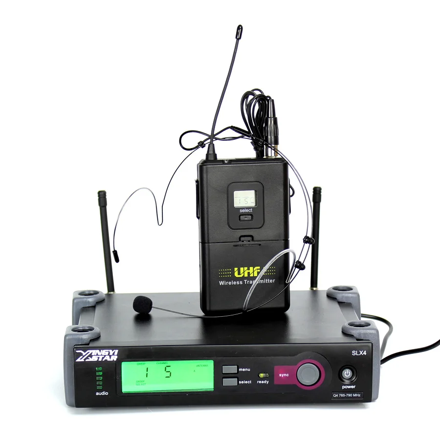 Professional Wireless Headset Microphone Headworn Mic For SLX24 Karaoke