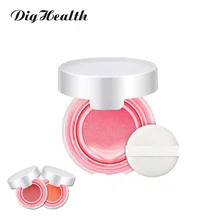 

Dighealth Air Cushion Blusher Natural Makeup Cheek Blush Powder 3 Color Pressed Foundation Long Lasting Face Makeup Blusher