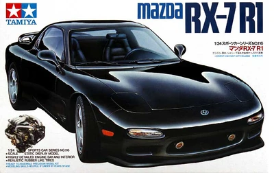 

Tamiya 24116 1/24 RX7 R1 Scale Assembly Car Model Building Kits oh RC toy