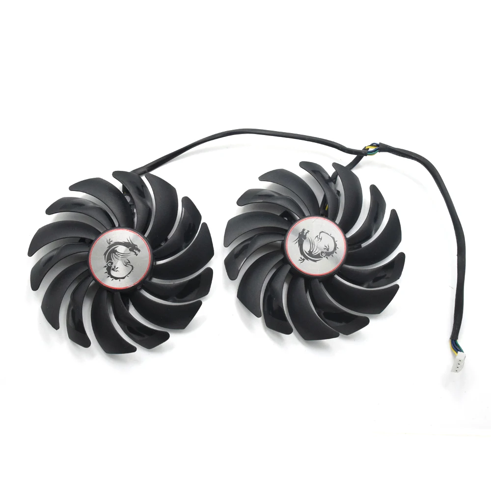 Новые вентиляторы охлаждения 95 мм PLD10010B12HH для MSI GTX1080Ti 1080 1070 1060 RX470 480 570 580 GAMING GTX 770