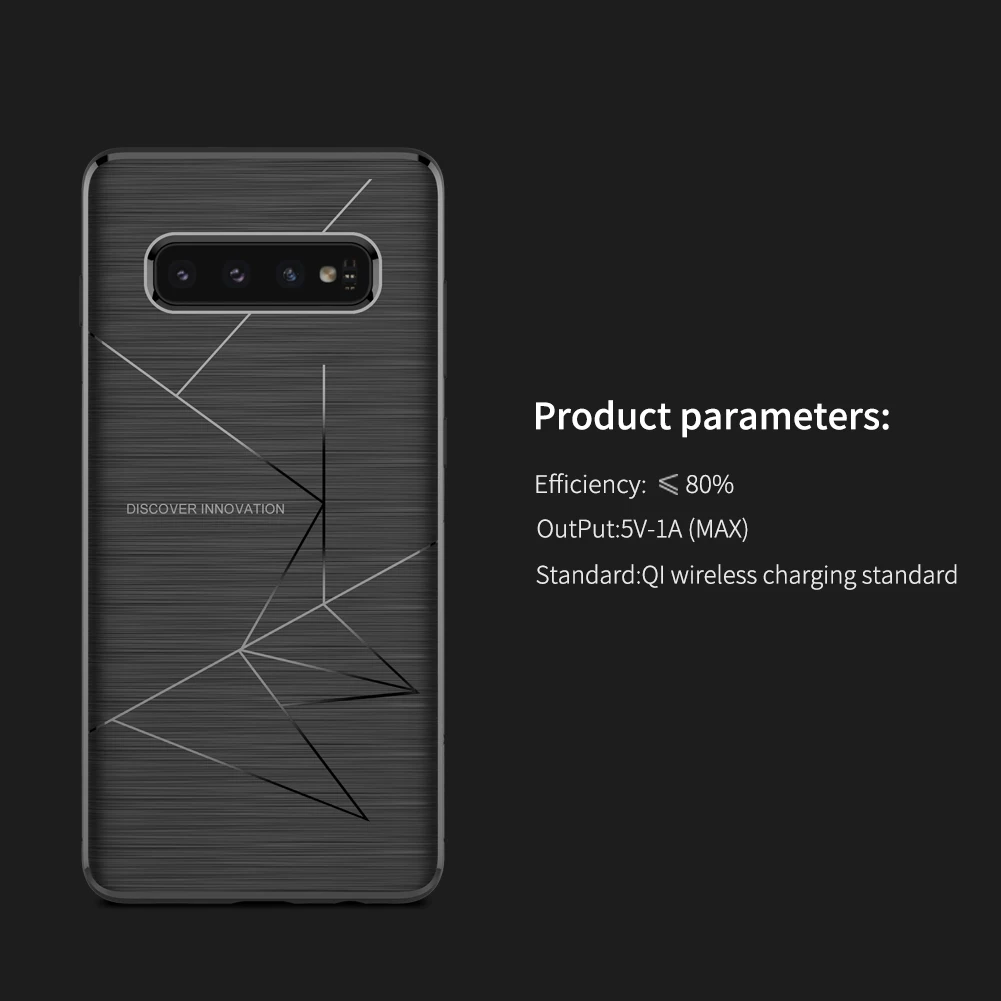 Чехол Nillkin для samsung Galaxy S10 Plus, волшебный QI беспроводной зарядный приемник, автомобильный магнитный держатель для samsung S10 Plus S10