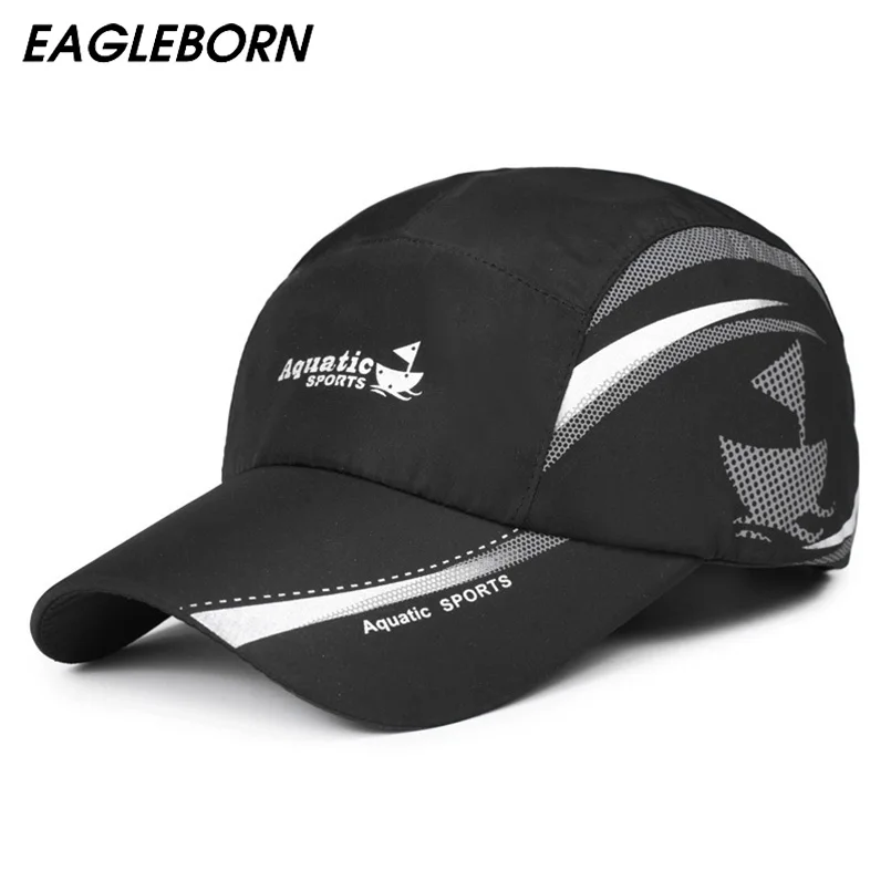 

2019 New Summer Breathable Mesh Baseball Cap Men or Women Outdoor Sport Foldable Hats Snapback Bone