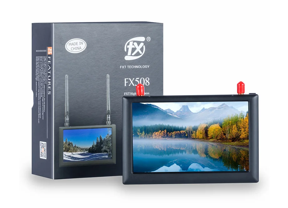 FXT FX508 Высокая яркость 5 '魸x480 8 ГГц приёмник разнесённых сигналов для контроля