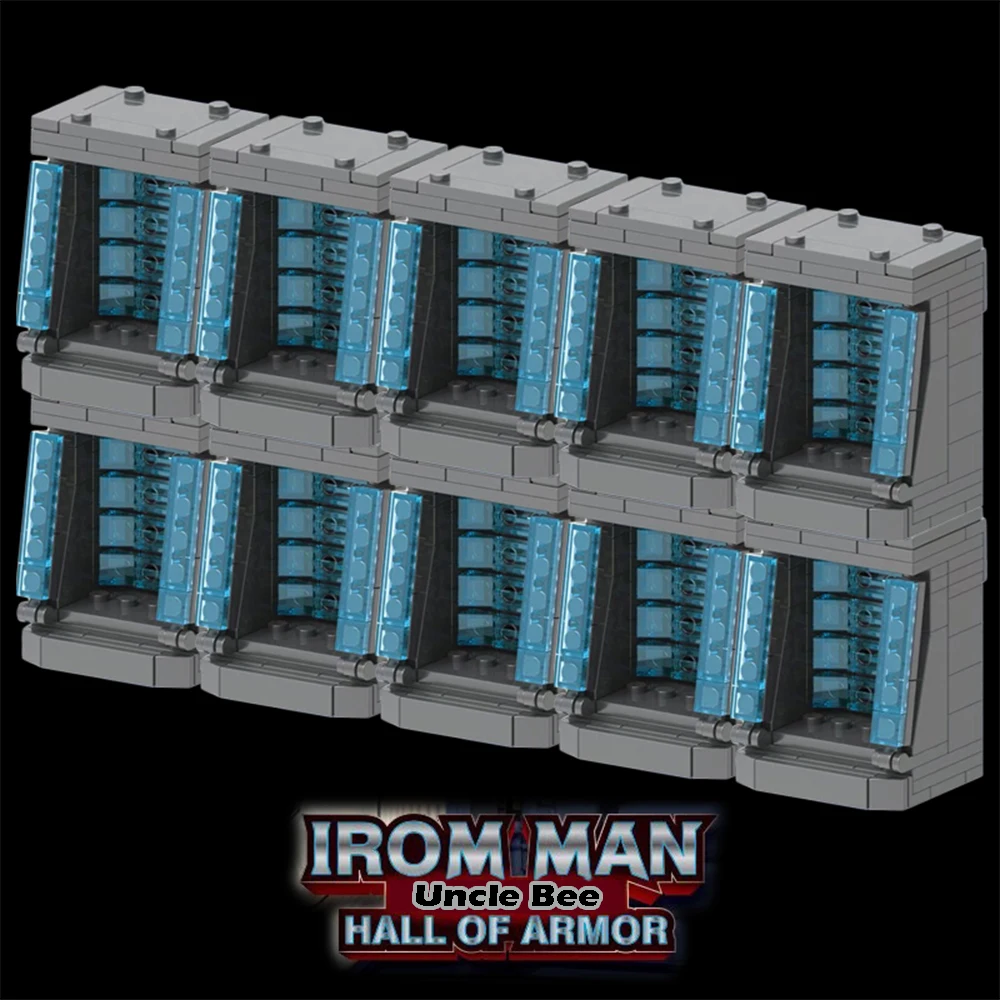 Iron Man Building Blocks Hall of Armor Marvel Endgame