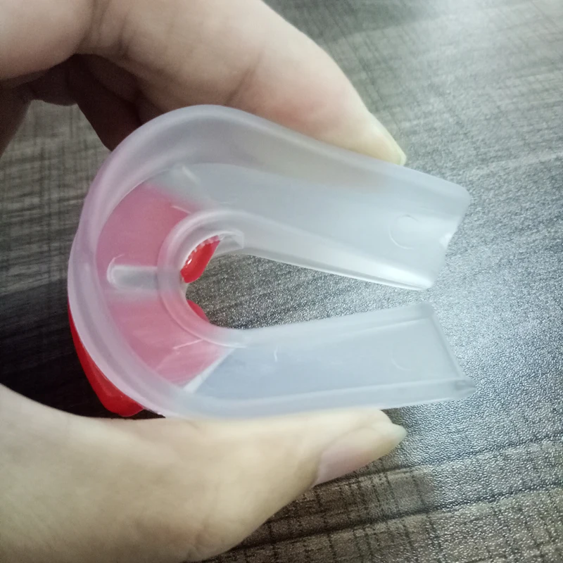 Hnourishy Adult Sports Mouth Guard Gum Shield Grinding Teeth Protect For Boxing NEW Green