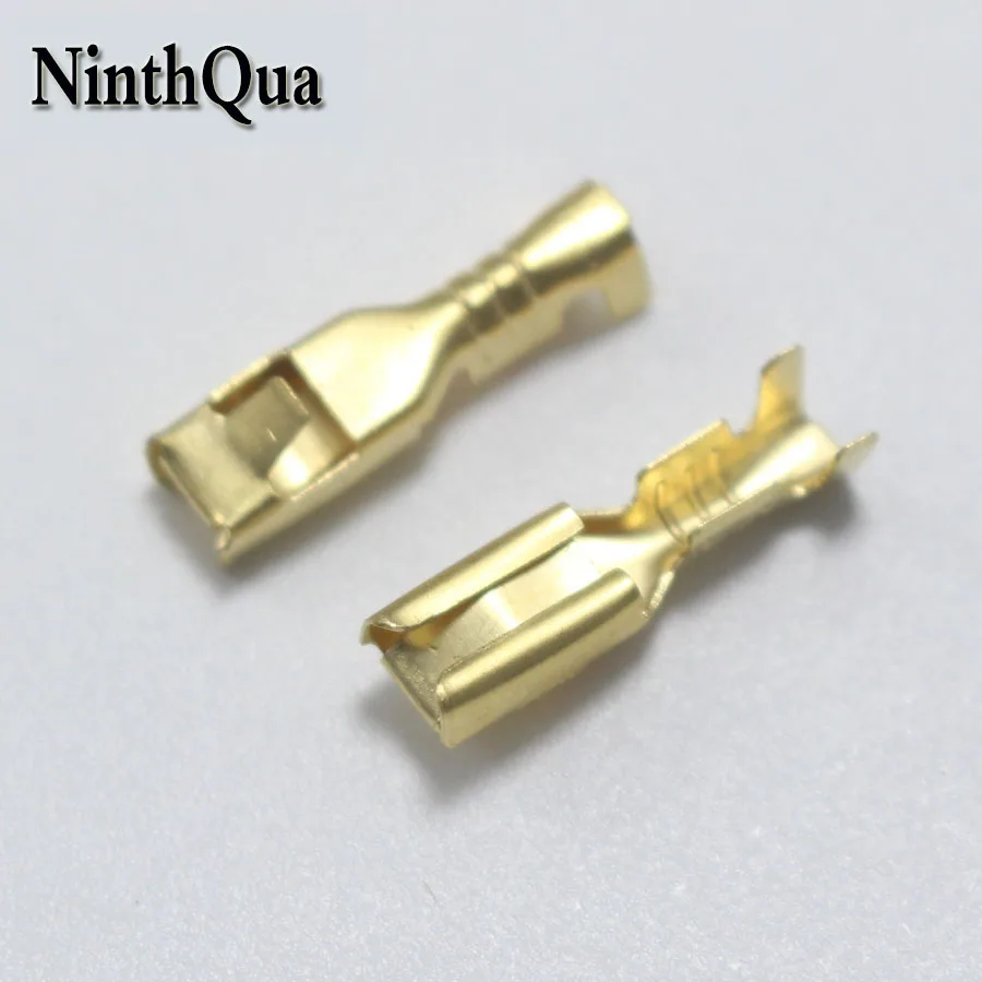 

50Pcs 2.8mm Female Crimp Spade Terminal Connection 2.8 mm Terminals Adaptor Connector Car Auto Boat Modified Accessories