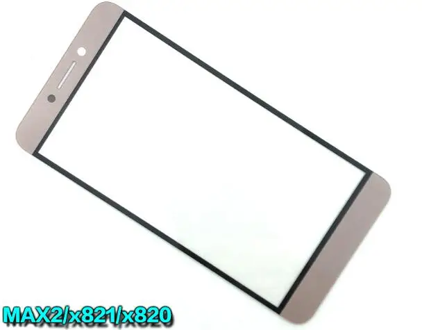Передняя ЖК внешняя стеклянная линза Замена для Letv MAX2/x821/x820 сенсорная панель