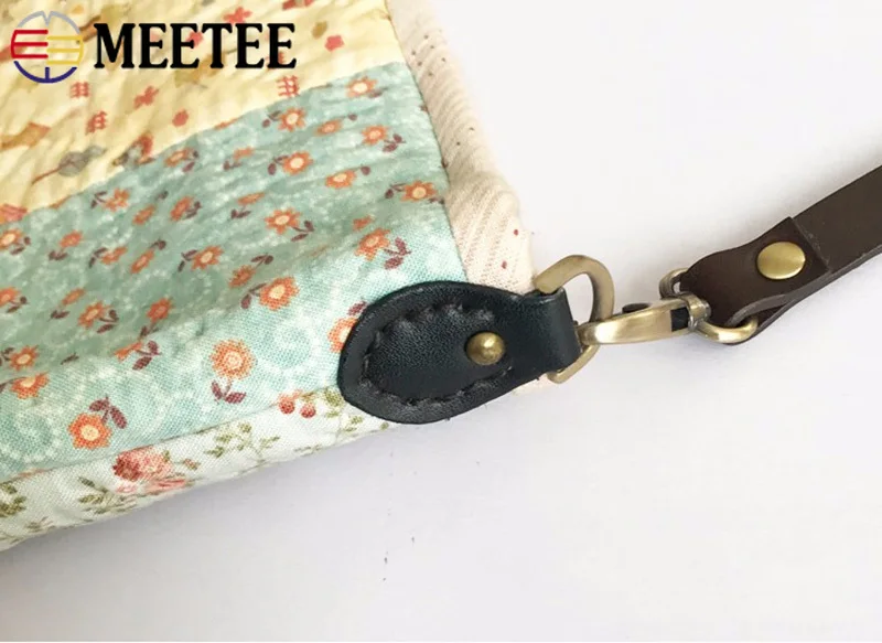 Meetee 10 шт. 45*25/68*35 мм толстая натуральная кожа пряжка для сумки сделай сам ручная