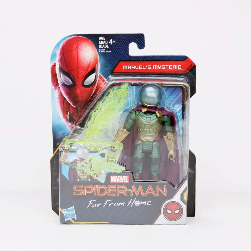 E3549 MYSTERID 14 см Marvel игрушки Мстители Человек-паук вдали от дома ПВХ фигурка Человек-паук расплавленный человек Питер Паркер Коллекция Модель Куклы - Цвет: E3549 MYSTERID