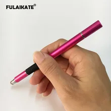 FULAIKATE 2 в 1 Универсальный стилус для сенсорного экрана для смартфона планшета ПК из алюминиевого сплава Funda офисный цветной стилус для iPhone iPad Рабочая ручка