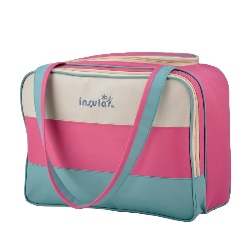 Baby Nappy Durable Maternity Bags Large Multifunctional Mummy Diaper Handbag Waterproof Messenger Baby Care Stroller Bag BB6056 (1)
