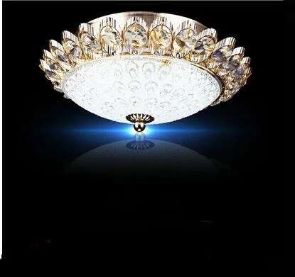 

European-style ceiling lamp circular atmosphere LED crystal aisle corridor lights balcony Ceiling Lights TA9207
