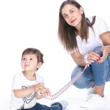 Анти-потеря запястья поводок для ребенка для детей детские ремни безопасности Открытый прогулки Ручной пояс Красочные Дети анти потеря запястья ремень