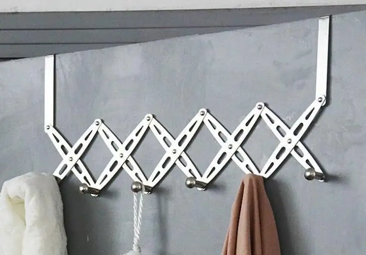 Nail free stainless steel folding hook Door hook Clothed hooks Folding