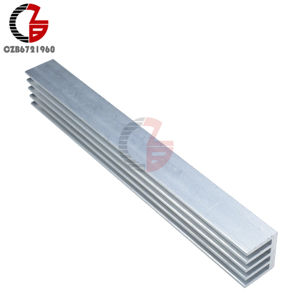 LED Heat Sink Aluminum 150x19.7x15.6mm