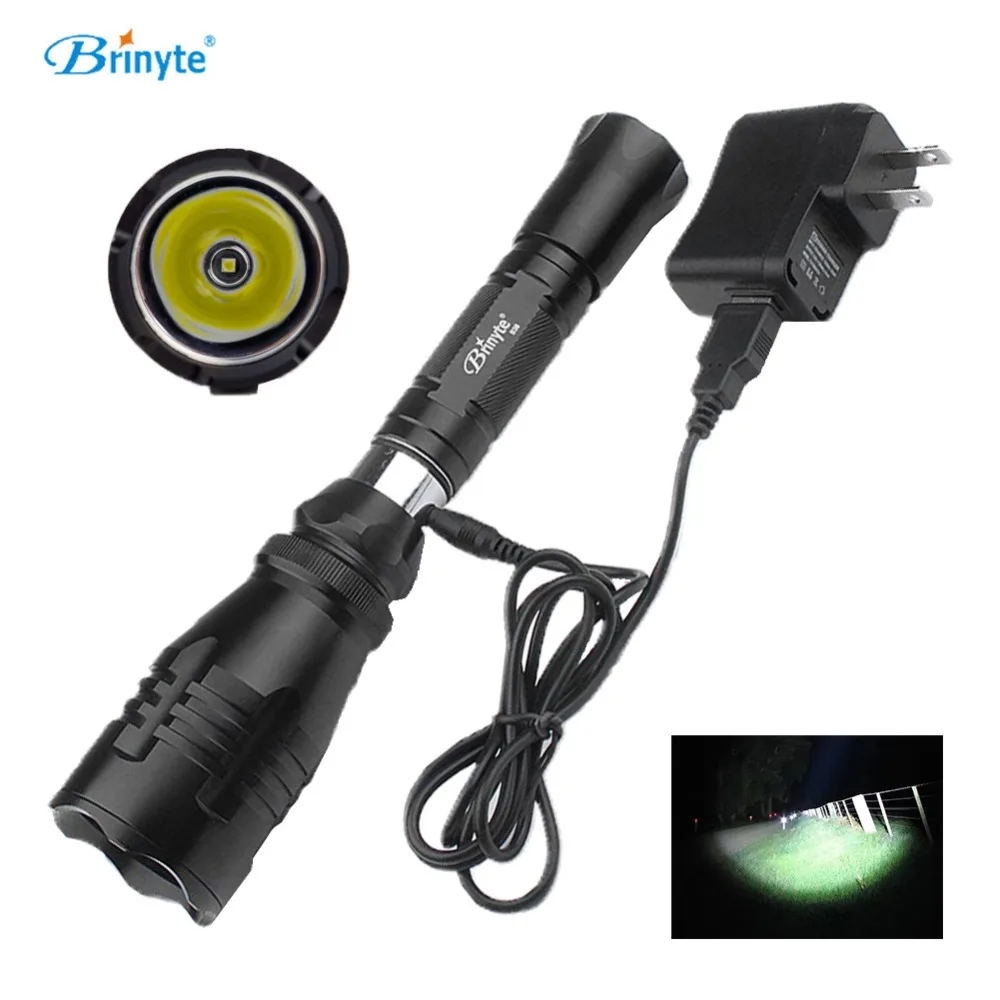 

Asafee B38 Outdoor Hunting Flashlight Torch High Quality Cree XM-L2 LED Long Beam Shot Lighting Tactical Flashlight + Charger