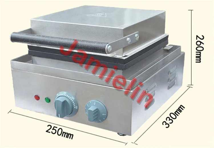 waffle machine size