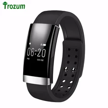 MS01 Мода Смарт Браслет для Женщин Мужчин Bluetooth Смарт часы для iOS Android как Miband 2 Монитор Сердечного ритма Шагомер