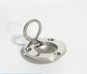

Marine Boat 316 Stainless Steel Round Flush Fitting Lifting Pull Handle 2 Inch 50mm