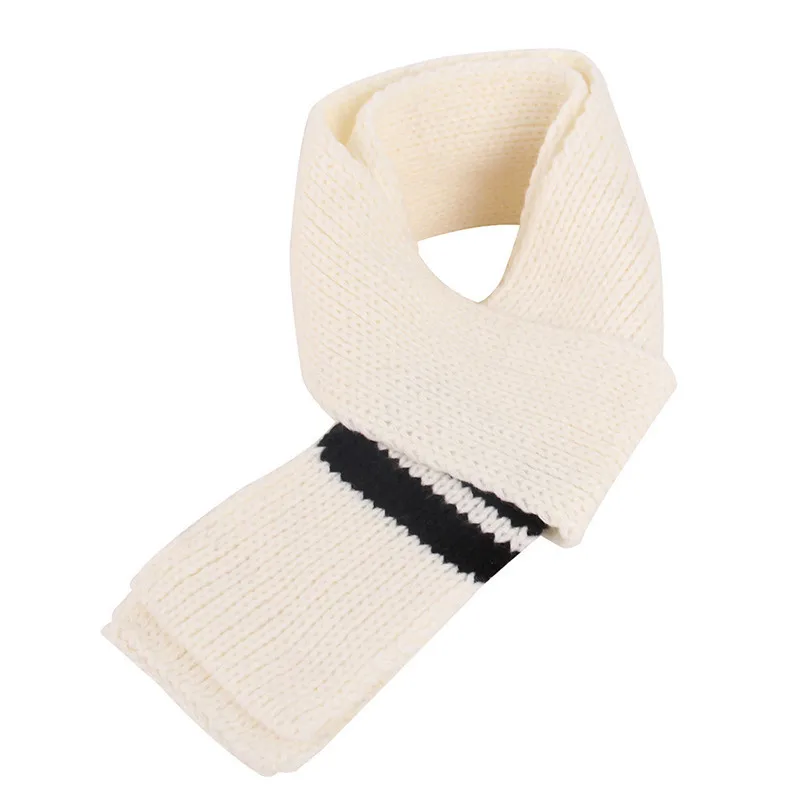 Bohemia Perforated Knitting Shawl Contrast Stripes Rectangle Scarf women's scarves handkerchief hijab scarf 40MA0108